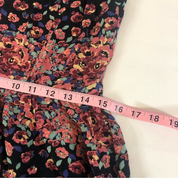 Kimchi Blue Urban Outfitters Embroidered Sweetheart Floral Mini Dress Size 4 - Picture 6 of 10